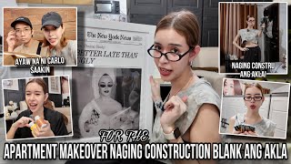 APARTMENT MAKEOVER Part2  MAY BAGONG CHIKA AKO MGA AKLA  VLOG213 janalarman [upl. by Papst524]