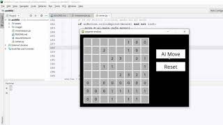 Harvards CS50AI Minesweeper Demo Week 1  Knowledge [upl. by Sej]