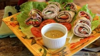 Roast Beef Pinwheels with Tortillas  Roast Beef Recipes [upl. by Errot]