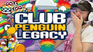 CLUB PENGUIN LEGACY FASHION FESTIVAL RAINBOW THEME [upl. by Trbor833]