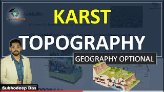 Karst Topography  Explained  Geography optional  UPSC IAS [upl. by Tillie802]