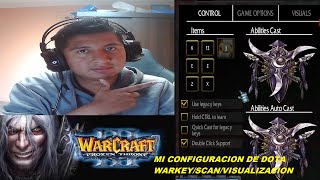 MI CONFIGURACION DE DOTA WARKEYSCANVISUALIZACIONCOURRIERAUTOATACK [upl. by Einnus]