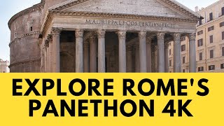 Explore the Pantheon in Rome Italy 4K with expert guide [upl. by Bocock]