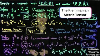 The Riemannian Metric Two Tensor [upl. by Norym616]