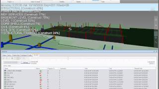 Navisworks Timeliner 4D simulation [upl. by Von706]