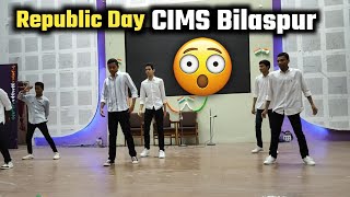 Republic Day 🇮🇳 Dance Performance🔥CIMS Bilaspur Chhattisgarh republicday cims mbbs cimsbilaspur [upl. by Leina]