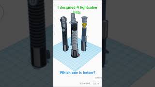 4 lightsaber hilts Which one is better [upl. by Anival]