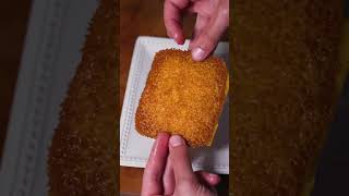 Making a grilled cheese sandwich using ONLY cheese no bread [upl. by Cloe]