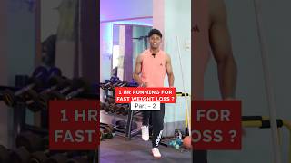 Part  2  1 hr running for fast weightloss running weightloss howtolooseweightfastly [upl. by Buke]