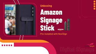 Unboxing the Amazon Signage Stick [upl. by Soph]