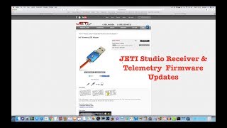 Jeti Studio Receiver Firmware Updates [upl. by Enixam334]