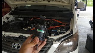 Kenapa mesti tukar fuel filter  Toyota Innova fuel filter [upl. by Suilenroc647]