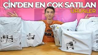 ÇİNDEN EN ÇOK SATILAN 30 ÜRÜN Toplu Paket Açılışı [upl. by Esirehc]