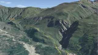 Sentieri Valle dAosta 3D  Tour Monte Bianco [upl. by Annoyed]