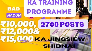 2700 LAITKAM TRAINING HA RYNGKAT KA JINGSIEW KABA 10HAJAR12HAJAR BAD 15HAJAR SHIBNAI [upl. by Attehcram604]