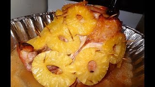 Beer Pineapple Ham Recipe EASY [upl. by Eseilenna312]