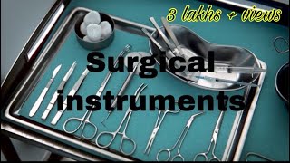 Basic Surgical Instruments and their uses  graduates  postgraduates  MisMedicine [upl. by Lidia]