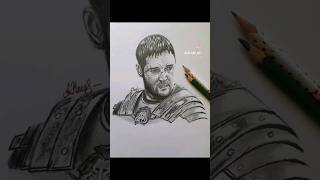 General Maximus Decimus Meridius gladiator art shorts drawing [upl. by Flo524]