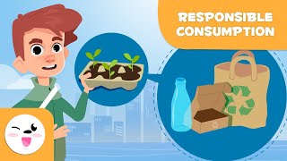 Responsible Consumption for Kids  The 3R Principle Reduce Reuse and Recycle [upl. by Hackney]