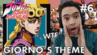 Non Anime fan Reacts to GIORNOS THEME from JoJos Bizarre Adventure OST [upl. by Anirod]