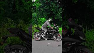 Black rideritembike chalta cooking haiR15 V3YamahaKTM 390dominarNinja h2rHayabusaBMW 1000 [upl. by Heger]