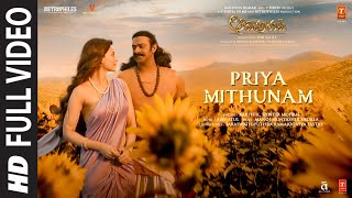 Full Video Priya Mithunam Song  Adipurush  Prabhas  Ajay AtulRamajogayya S  Om Raut [upl. by Ashli]