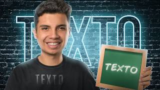 Paso a Paso Para Hacer Textos Geniales Curso de Photoshop 9 [upl. by Retsev]