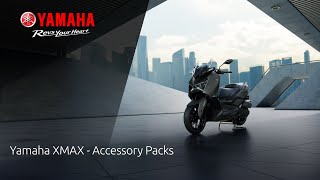 Yamaha XMAX Accessory Packs [upl. by Mead]