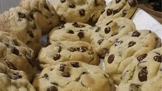 Thick Soft And Chewy Chocolate Chip Cookies [upl. by Nivra247]