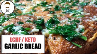 Fathead Garlic quotBreadquot  The Keto Kitchen [upl. by Hgeilhsa382]