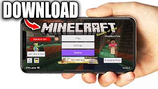 How To Download Minecraft On iPhone amp iPad  Easy Guide [upl. by Enilram]