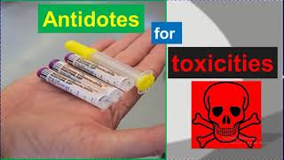 Drugs Toxicities and their Antidotes  I am Pharmacist [upl. by Riggall]