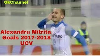 Alexandru Mitrita Goals 20172018UCV [upl. by Camilla]