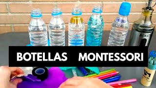 botellas sensoriales para niños montessori [upl. by Cocks747]