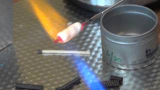 Enameling Copper Tubing WIth 620 Frit [upl. by Nitz]