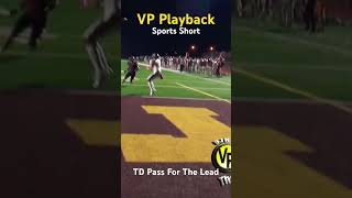 touchdown pass for the lead over elizabethton vpplayback football highlights touchdowntime [upl. by Adnawt722]