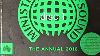 MINISTRY OF SOUND annual 2016 disc 1 [upl. by Nyliret]