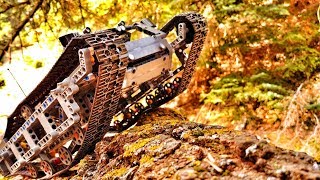 LEGO Technic RC Tracked Explorer V21  Heavy OffRoad Challenge [upl. by Merline]