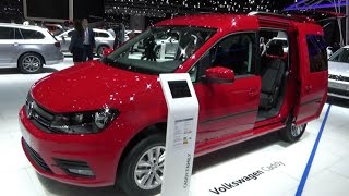 2017 Volkswagen Caddy Family EcoFuel  Exterior and Interior  Geneva Motor Show 2017 [upl. by Hafirahs]