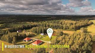 Na sprzedaż uzbrojona działka budowlana w Biedaszkowie Wielkim Tylko w New Place Nieruchomości [upl. by Cioban]