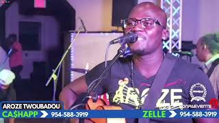 AROZE TWOUBADOU LIVE VIRTUAL SUBSCRIBE HAITIAN MUSIC [upl. by Roselane]