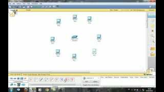 Topologie etoile packet tracer [upl. by Alethea118]