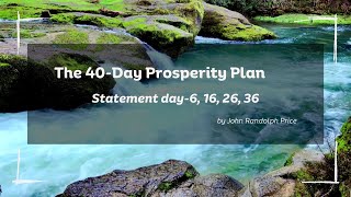 The 40 day Prosperity Plan  day 6 16 26 36 [upl. by Ativahs]