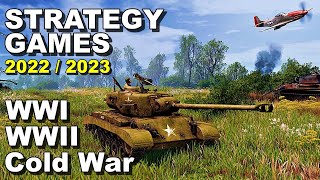 Best War Strategy Games of 2022  2023  WW1 WW2 Modern era [upl. by Gerald165]