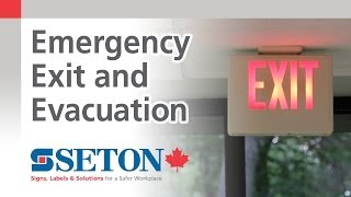 Emergency Exit and Evacuation Safety Training Video from Seton Canada [upl. by Yanej]