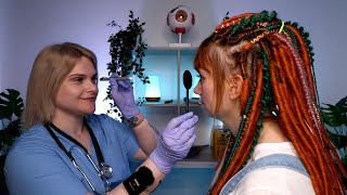 ASMR Real Person Doctor Check Up [upl. by Ttesil209]