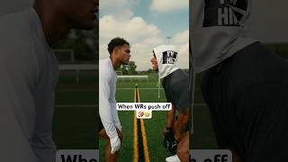 When Wide Receivers push off‼️🤦🏽 footballshorts americanfootball collegefootball [upl. by Slaughter500]