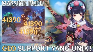 Build Terbaik YUNJIN Best Weapons Artifacts amp Team  TopUp Di D2CGamingStore  Genshin Impact [upl. by Tahp]