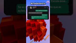 Ele TEM OS PENSAMENTOS MAIS ALIATÓRIOS ÀS 3 DA MANHÃ minecraft viralvideo shorts [upl. by Faina]