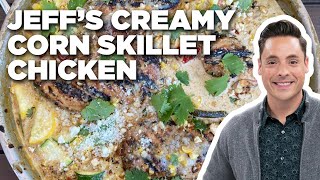 Jeff Mauros Creamy Corn Skillet Chicken  The Kitchen  Food Network [upl. by Mohammad]